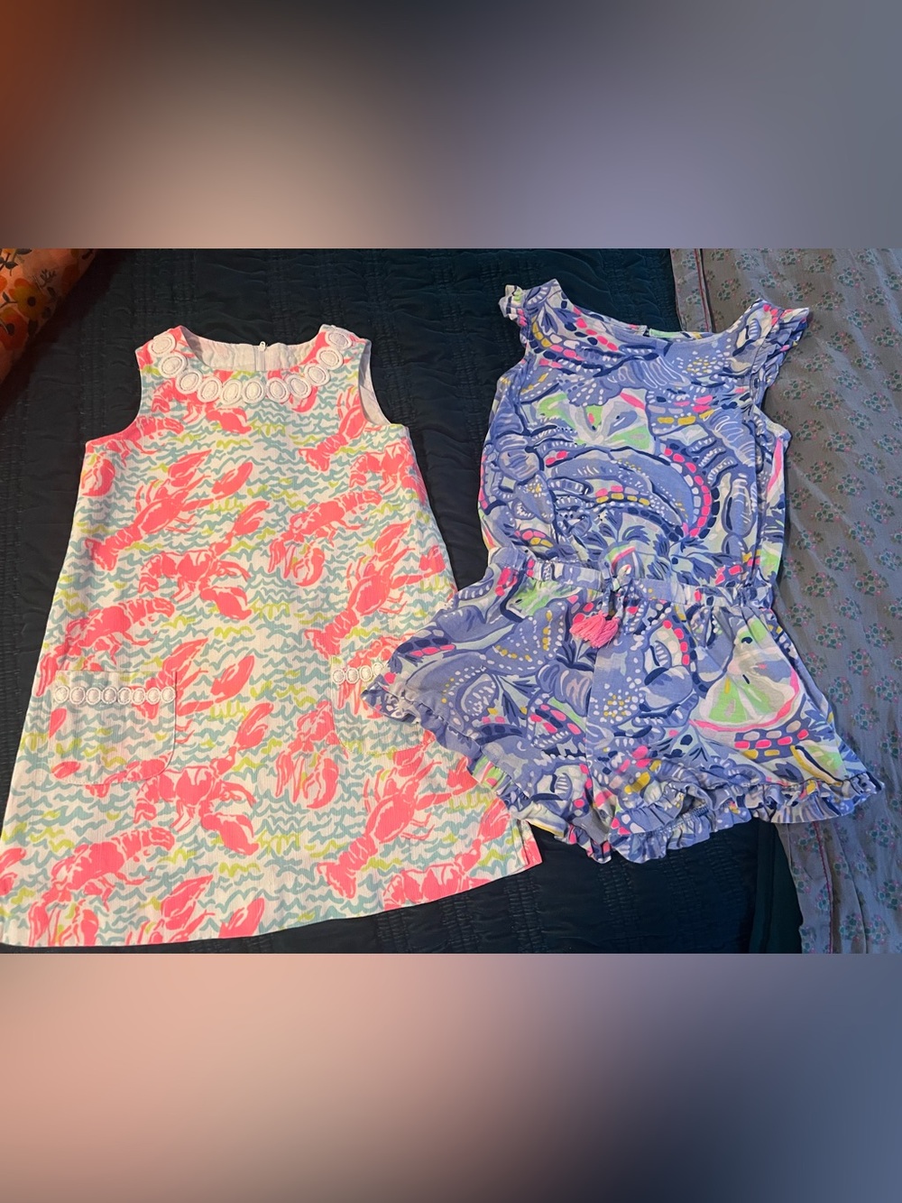 Lilly Pulitzer Lobstah Roll shift size 6